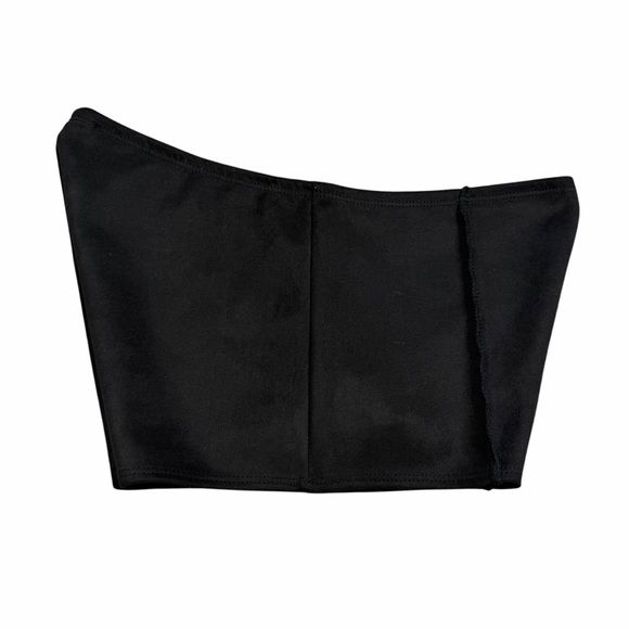 10/$25🦋 Cherry Mellow Black Faux Suede Mid Rise Hot Shorts - Size Large - Picture 4 of 10